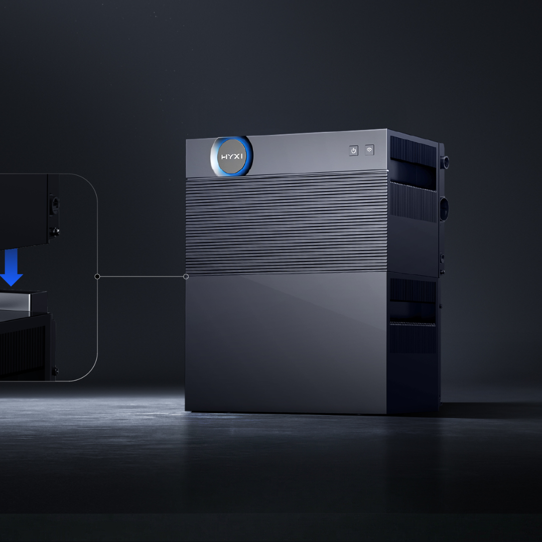 HYXI Halo 3kWh - batterie plug & play couplé en AC