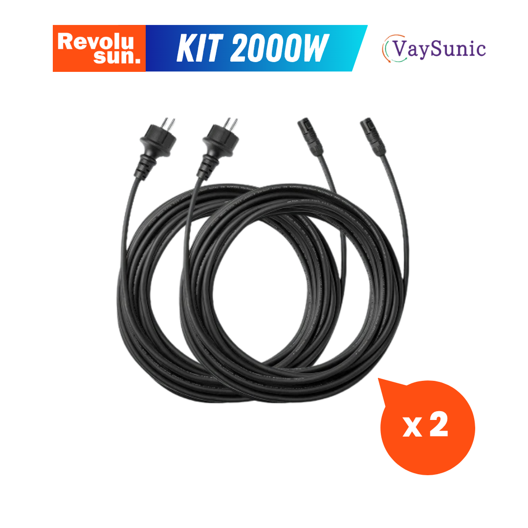 Kit 2000W + batterie 5,12kWh 3.0 AC plug & play
