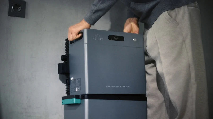 Empiler l’unité sur batterie
