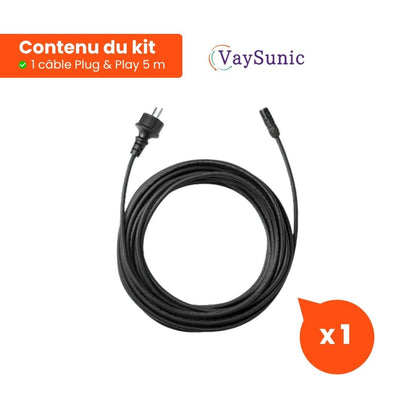 Kit solaire plug & play 1000W complet | 2x 500W AE Solar + micro-onduleur Vaysunic