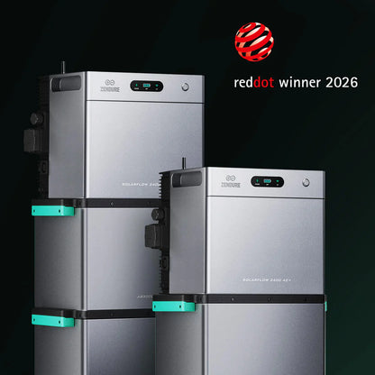 Zendure SolarFlow 2400 AC+ avec Batterie solaire intégrée 2400 W