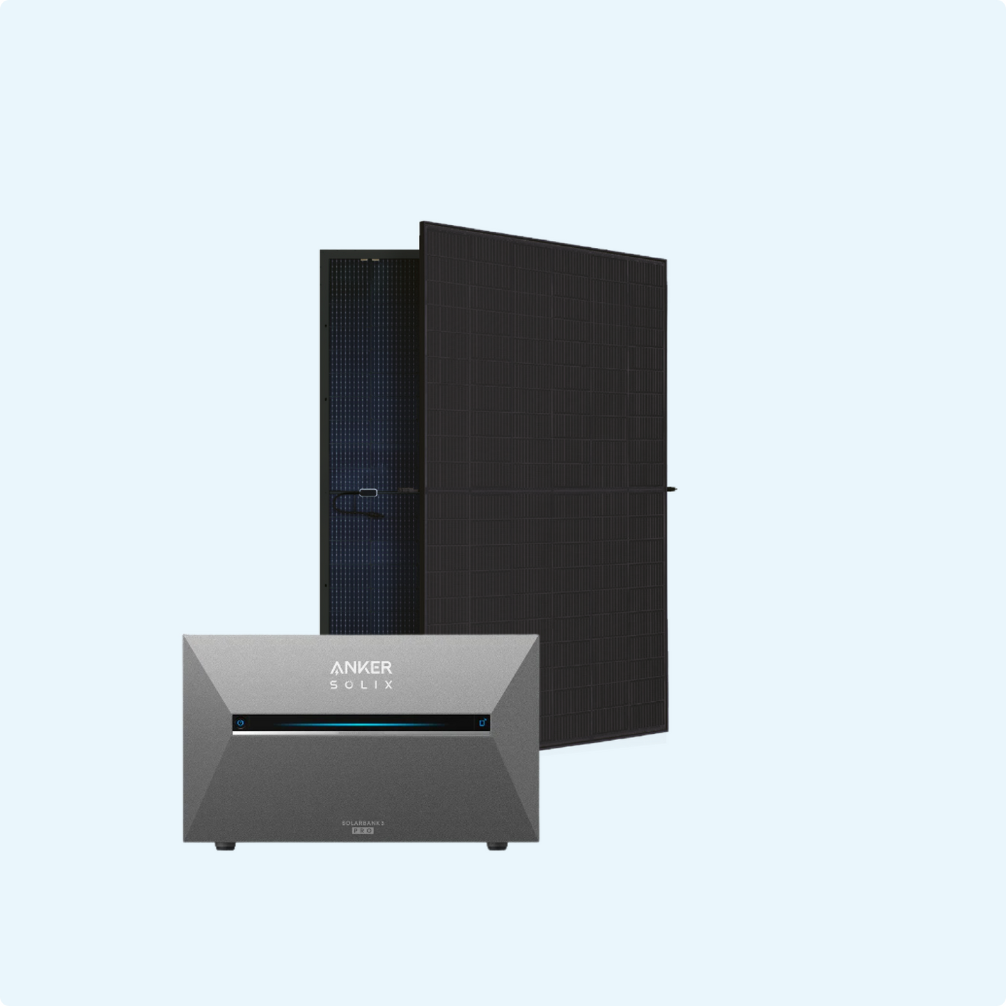 Kit solaire 1000W + stockage 2,68 kWh ANKER SOLIX Solarbank 3 Pro