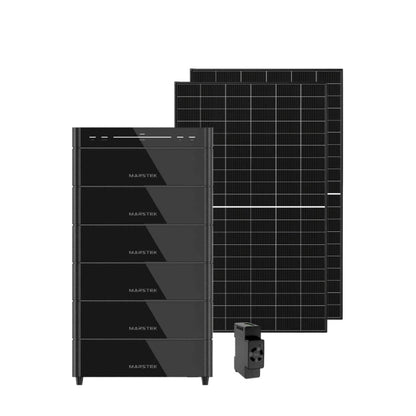 Kit batterie Marstek – VENUS A (Système ESS All-in-One 2,12 kWh / Extensible jusqu'à 12,72 kWh) + panneaux