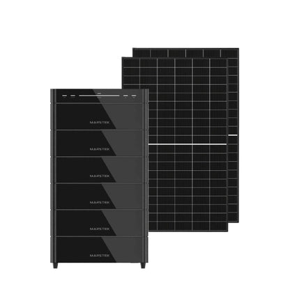 Kit batterie Marstek – VENUS A (Système ESS All-in-One 2,12 kWh / Extensible jusqu'à 12,72 kWh) + panneaux
