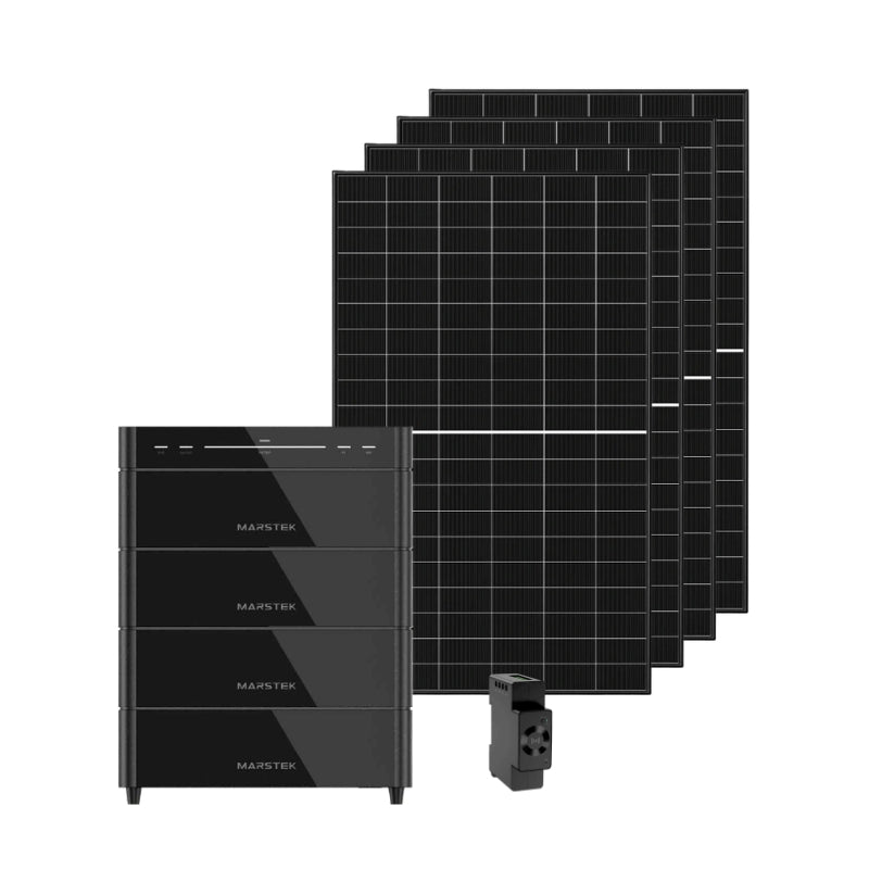 Kit batterie Marstek – VENUS A (Système ESS All-in-One 2,12 kWh / Extensible jusqu'à 12,72 kWh) + panneaux