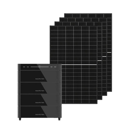 Kit batterie Marstek – VENUS A (Système ESS All-in-One 2,12 kWh / Extensible jusqu'à 12,72 kWh) + panneaux