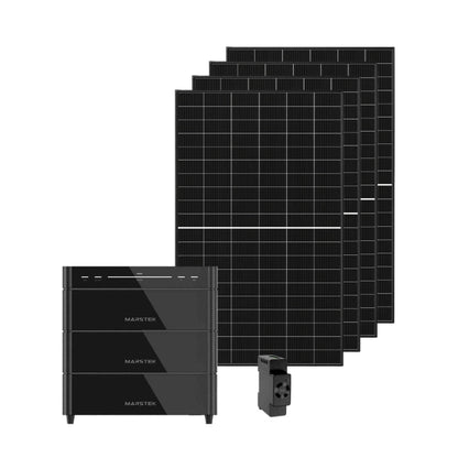 Kit batterie Marstek – VENUS A (Système ESS All-in-One 2,12 kWh / Extensible jusqu'à 12,72 kWh) + panneaux