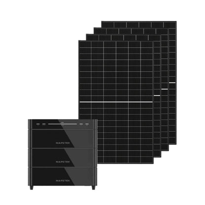 Kit batterie Marstek – VENUS A (Système ESS All-in-One 2,12 kWh / Extensible jusqu'à 12,72 kWh) + panneaux