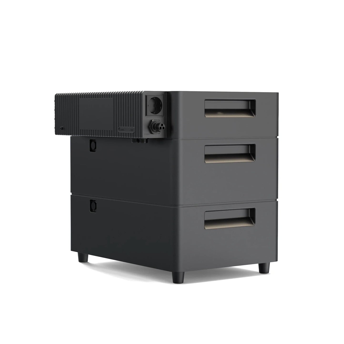 Kit batterie Marstek – VENUS D (Système ESS All-in-One 2,56 kWh / Extensible jusqu'à 15,36 kWh) + panneaux