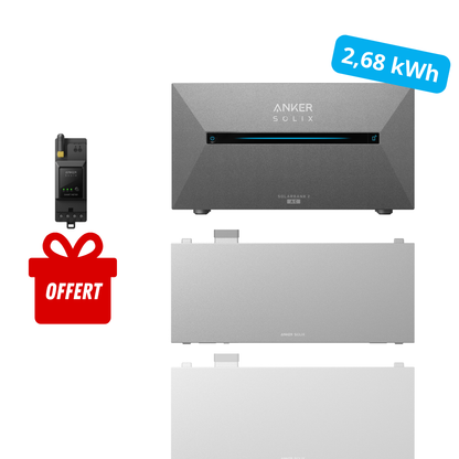 Anker SOLIX Solarbank 3 E2700 Pro + smart meter offert