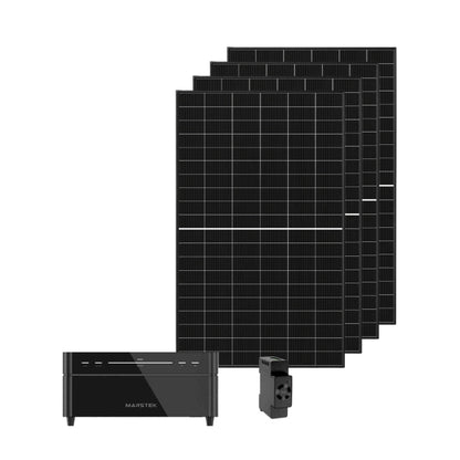 Kit batterie Marstek – VENUS A (Système ESS All-in-One 2,12 kWh / Extensible jusqu'à 12,72 kWh) + panneaux