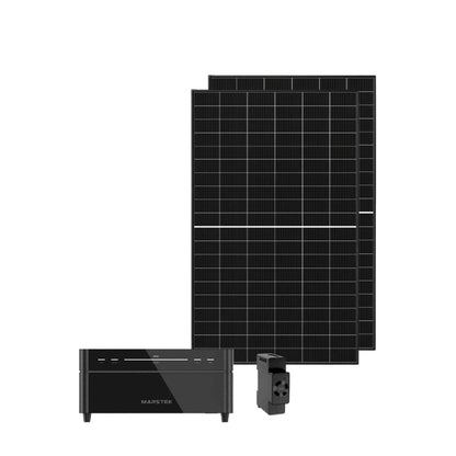Kit batterie Marstek – VENUS A (Système ESS All-in-One 2,12 kWh / Extensible jusqu'à 12,72 kWh) + panneaux