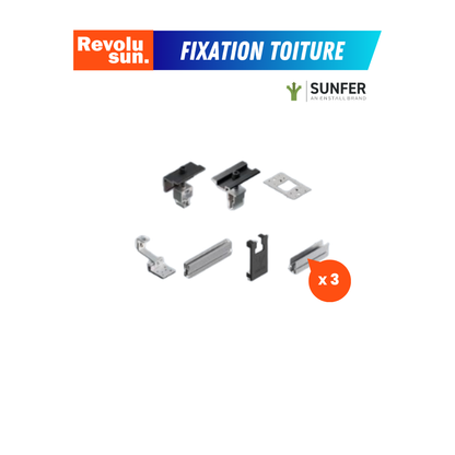 Kit solaire 3000W complet | 6x 500W AE Solar + micro-onduleur 1000 OneHo