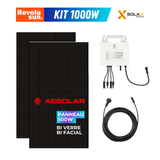 Kit solaire plug & play 1000W complet | 2x 500W AE Solar + micro-onduleur SolaX WiFi