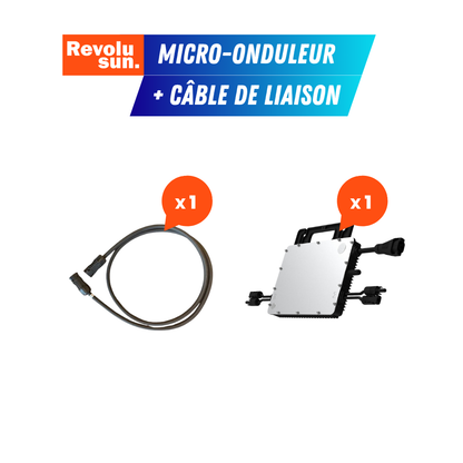 Kit autoconsommation micro-onduleur 1000W