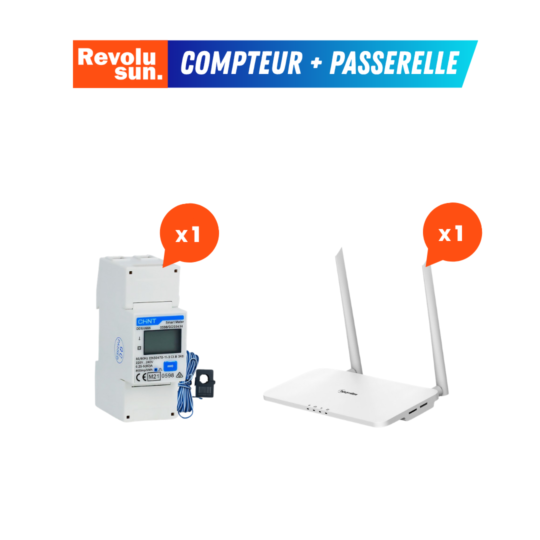 Kit autoconsommation micro-onduleur 3000W
