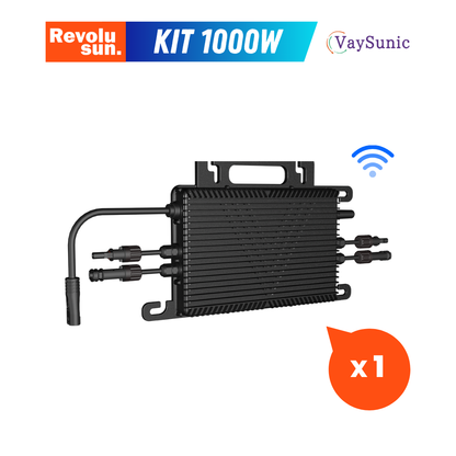 Kit solaire plug & play 1000W complet | 2x 500W AE Solar + micro-onduleur Vaysunic