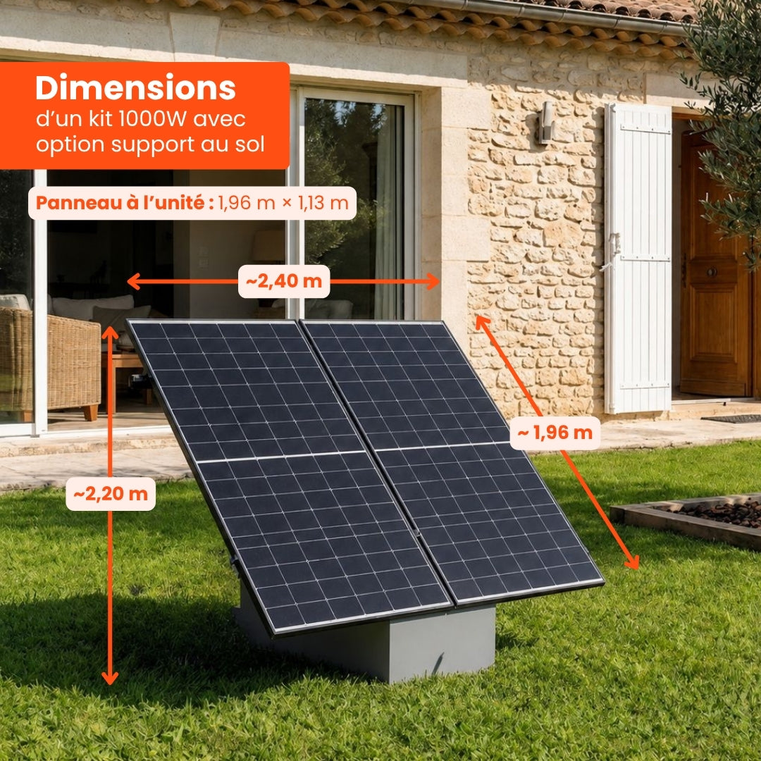Kit 2000W + stockage 5,12kWh Marstek Venus E 3.0
