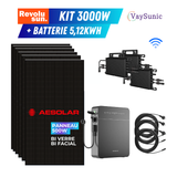 Kit 3000W + batterie 5,12kWh 3.0 AC plug & play
