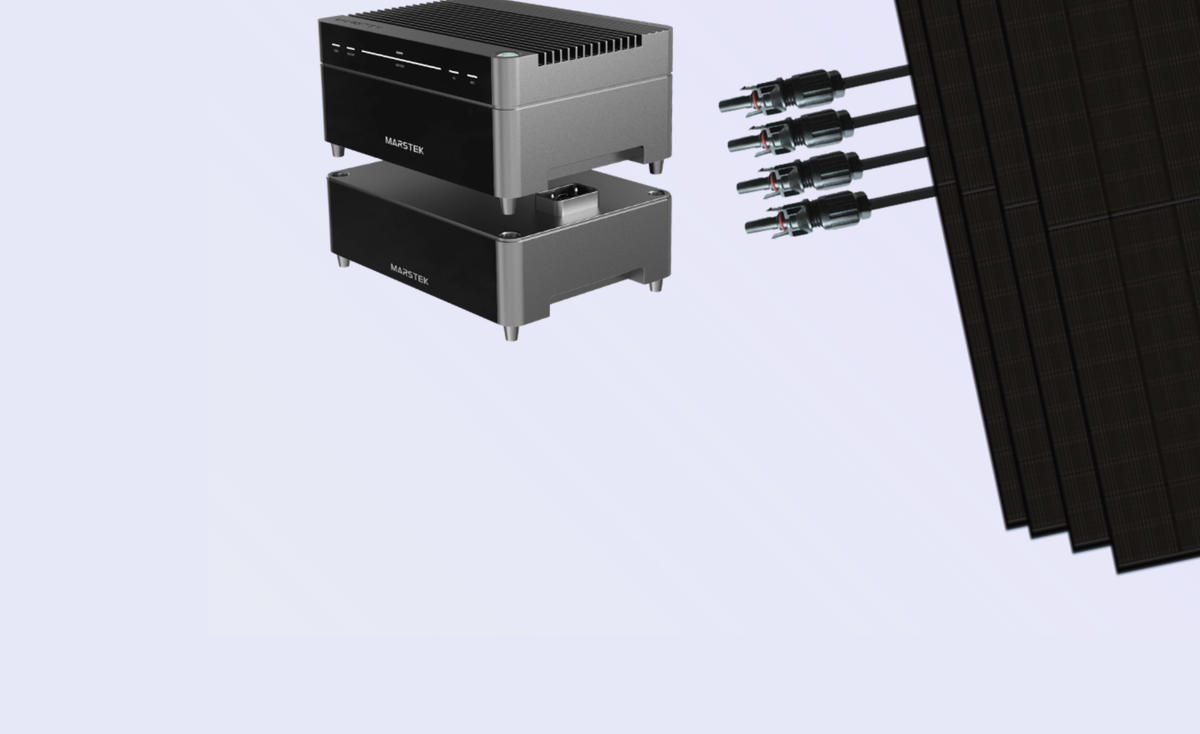 Kit panneaux + batterie évolutive