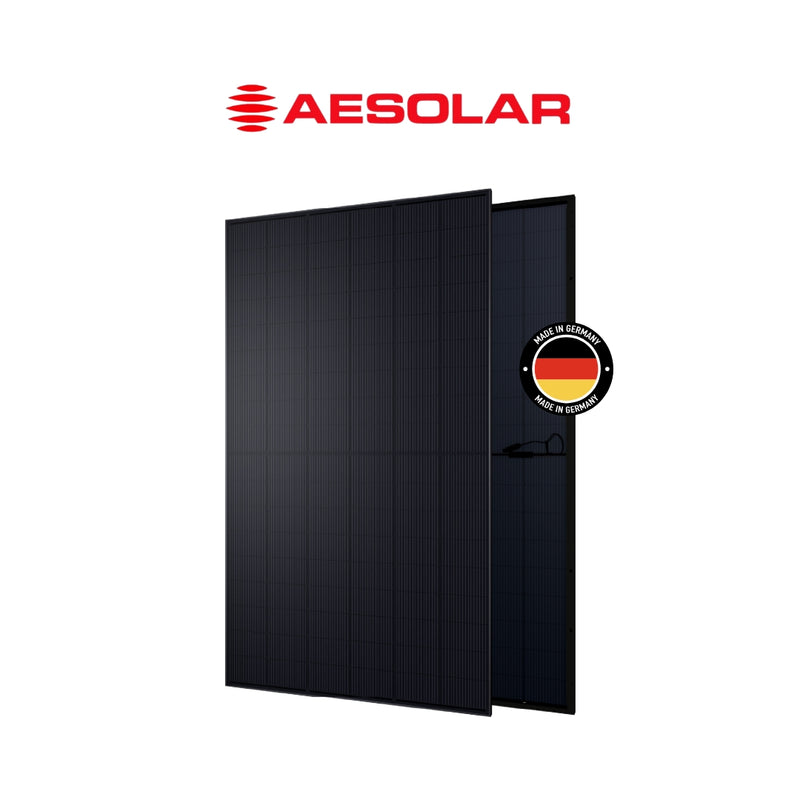 AE Solar Meteor TOPCon 500 W Full Black– Module photovoltaïque N-Type TOPCon, 500 Wp