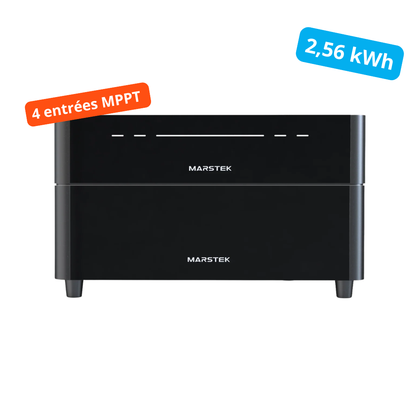 MARSTEK Venus D + batterie 2,56 kWh – Système de stockage solaire hybride